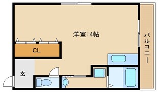 ガーデンプレス南武庫之荘の物件間取画像